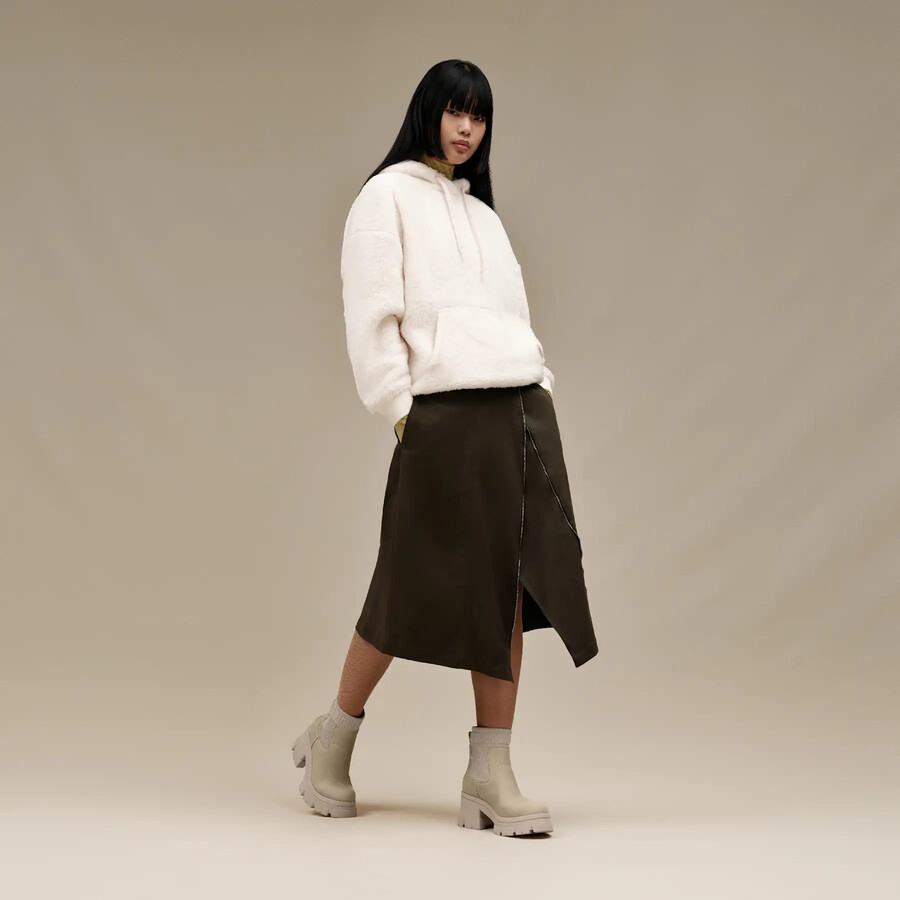 bluza z kapturem loyra sherpa