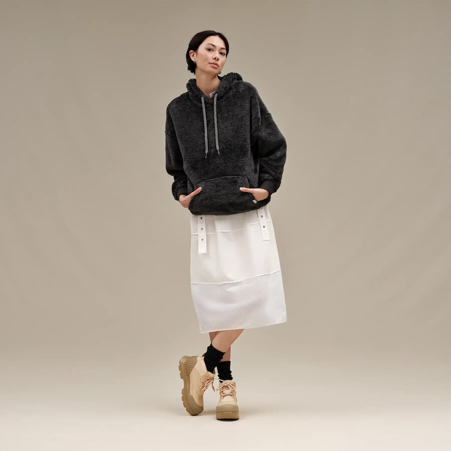 bluza z kapturem loyra sherpa