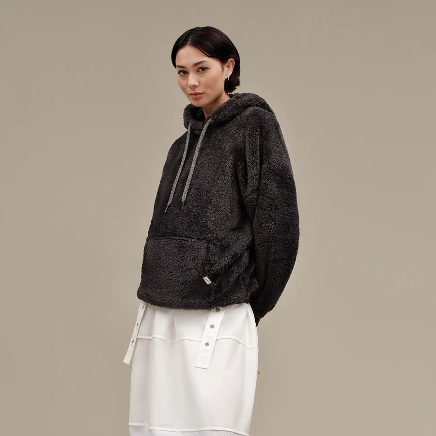 bluza z kapturem loyra sherpa