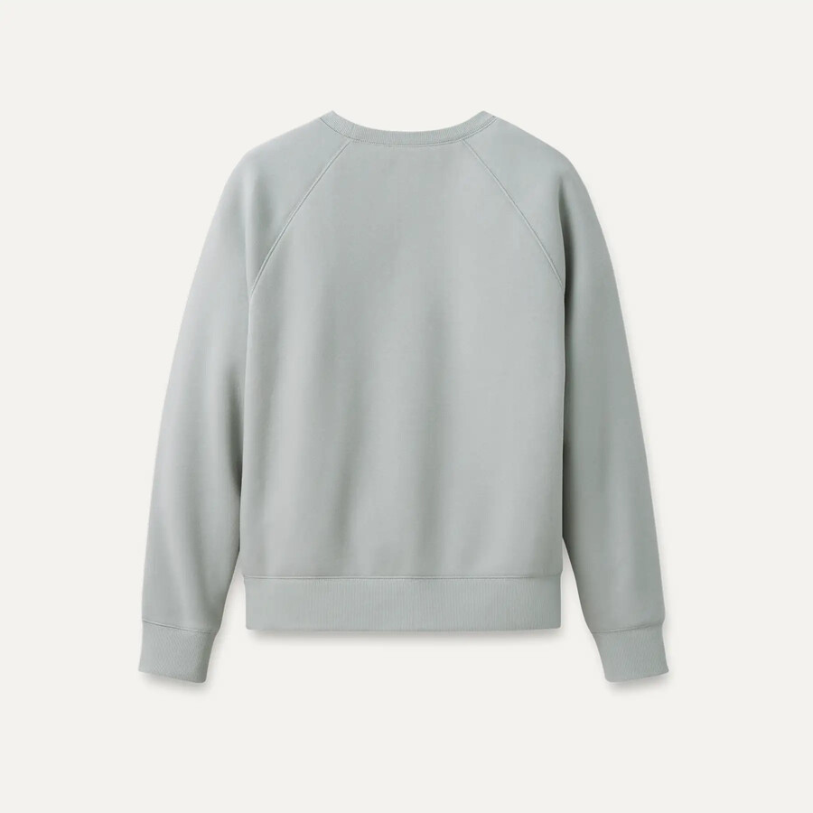 bluza z okrągłym dekoltem madeline fuzzy logo