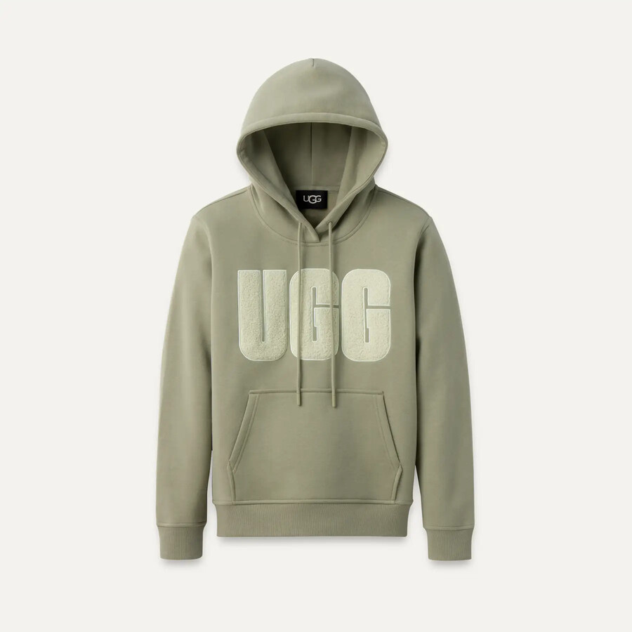 bluza z kapturem z logo rey uggfluff