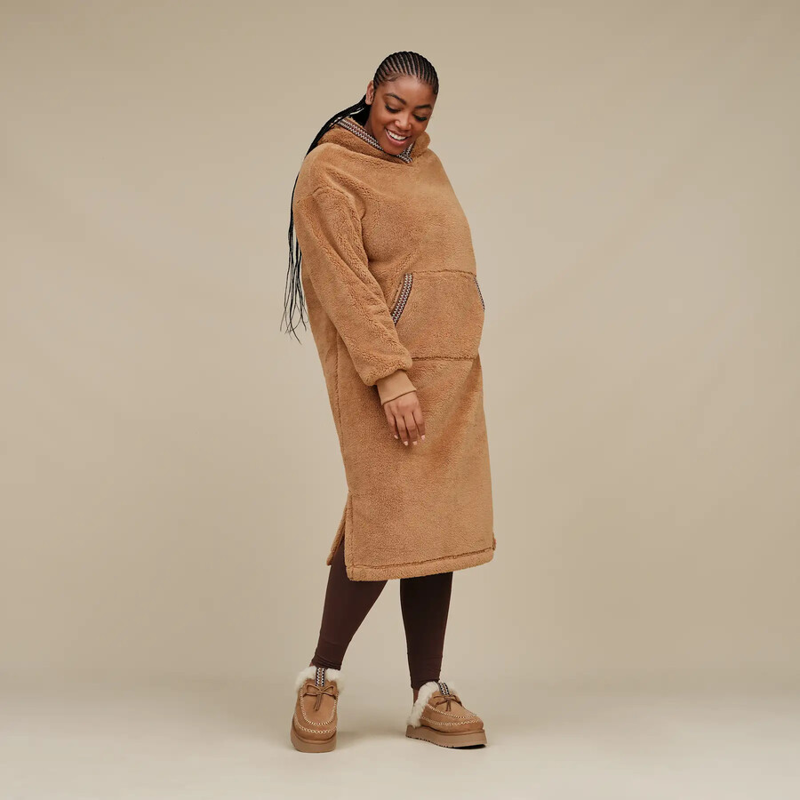 bluza z kapturem uggfluff oversized