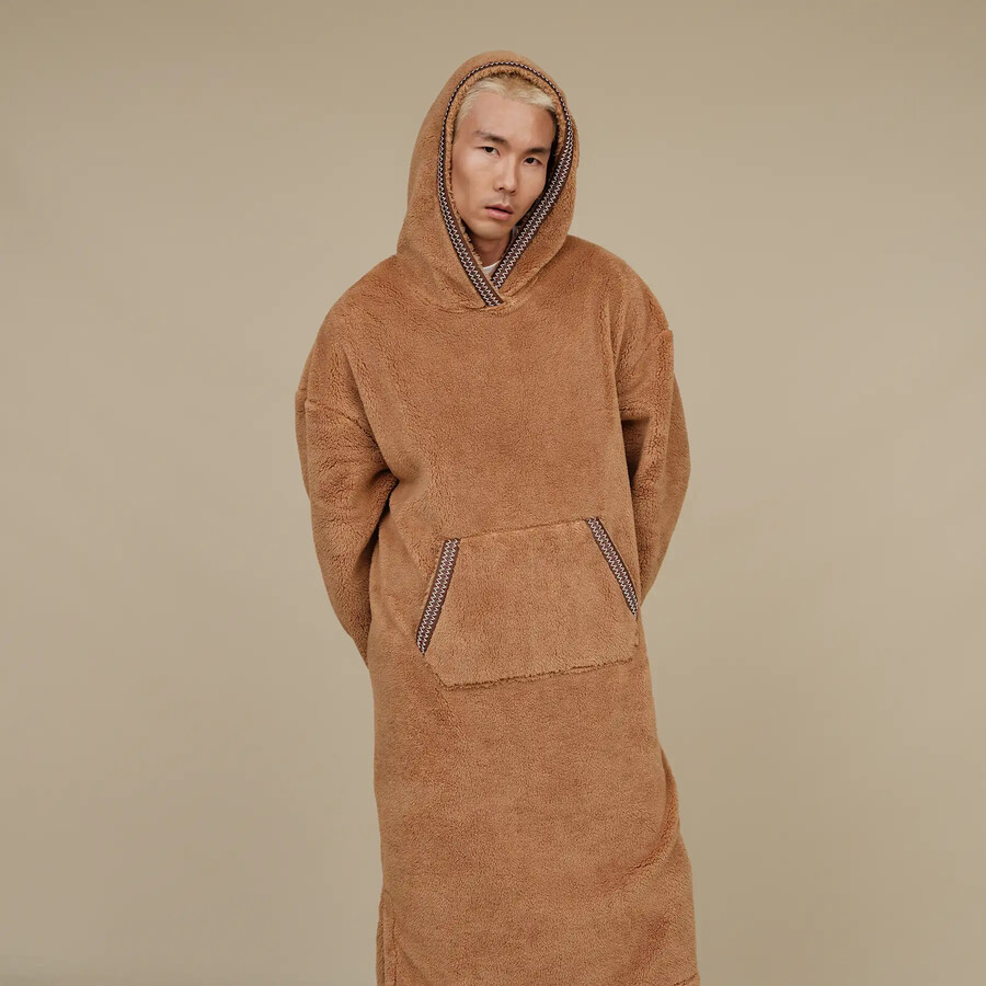bluza z kapturem uggfluff oversized