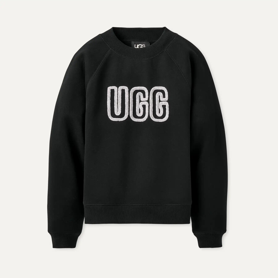 bluza z okrągłym dekoltem z logo ugg