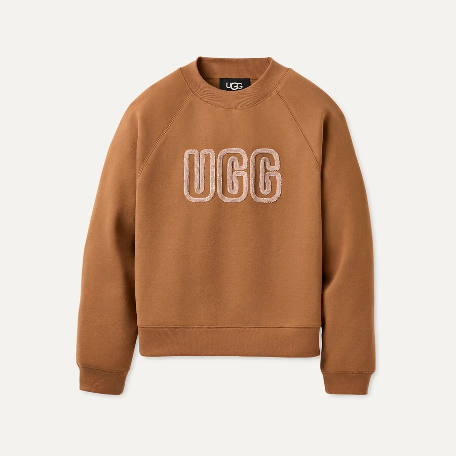 bluza z okrągłym dekoltem z logo ugg