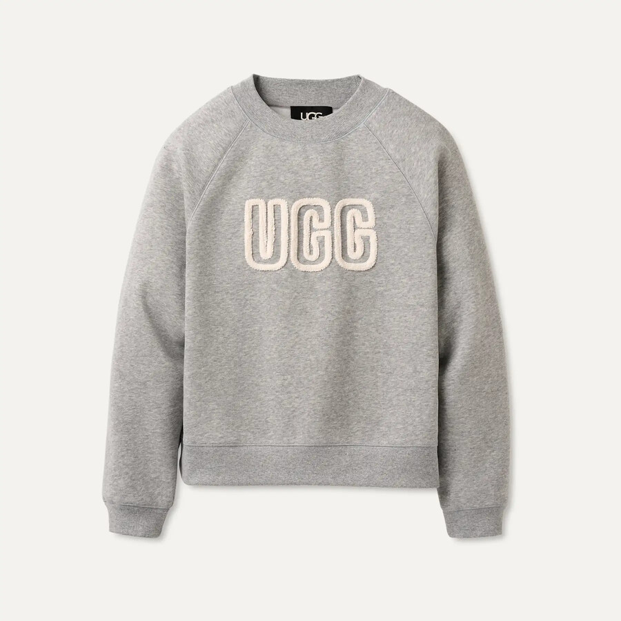 bluza z okrągłym dekoltem z logo ugg