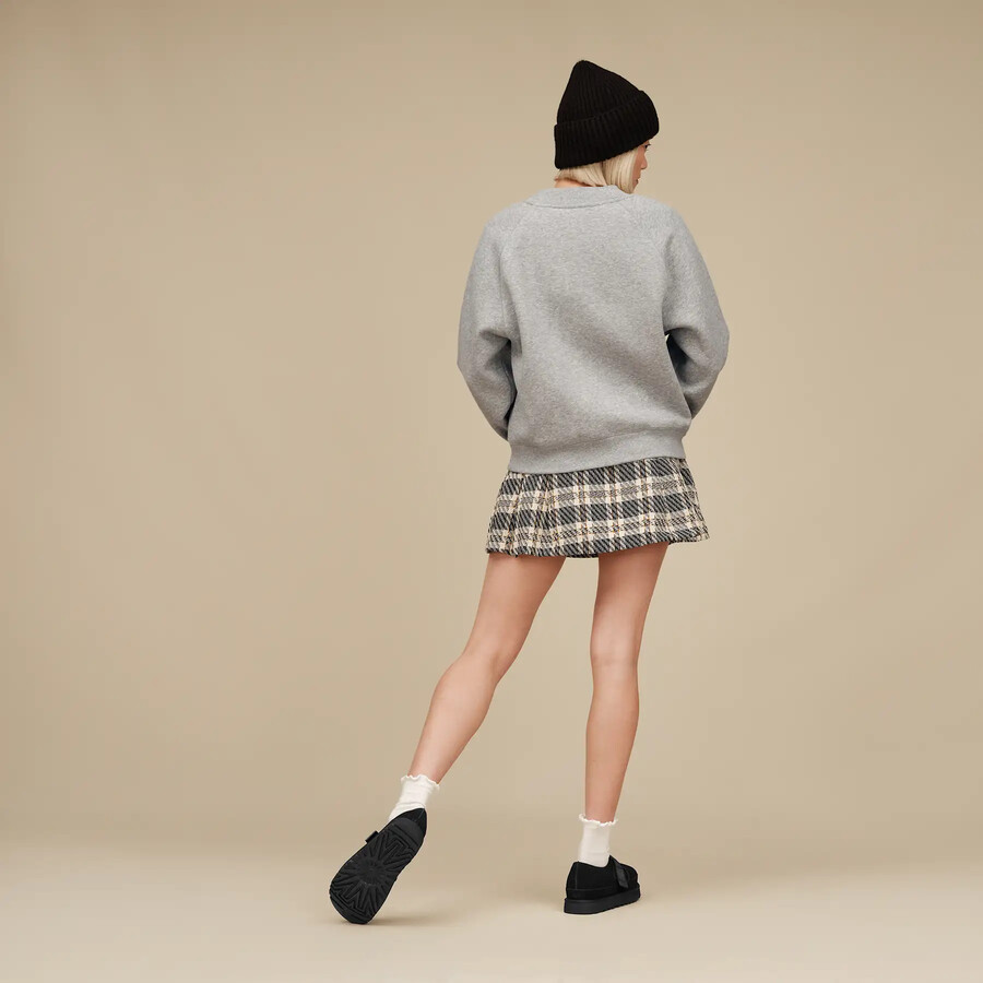 bluza z okrągłym dekoltem z logo ugg