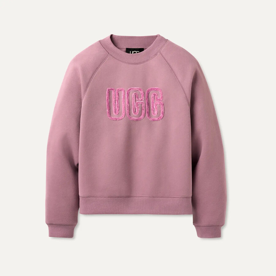 bluza z okrągłym dekoltem z logo ugg