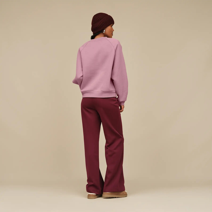 bluza z okrągłym dekoltem z logo ugg