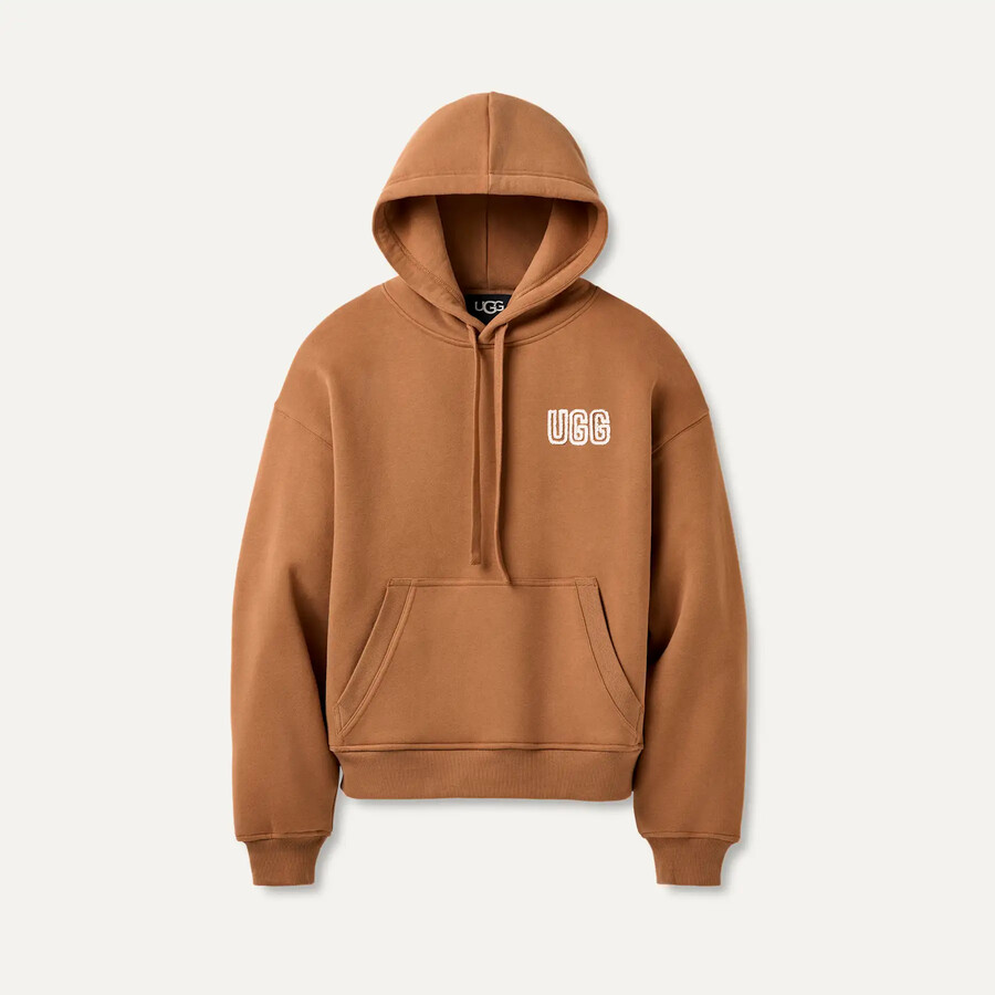 bluza z kapturem z logo ugg