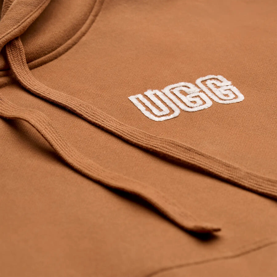 bluza z kapturem z logo ugg