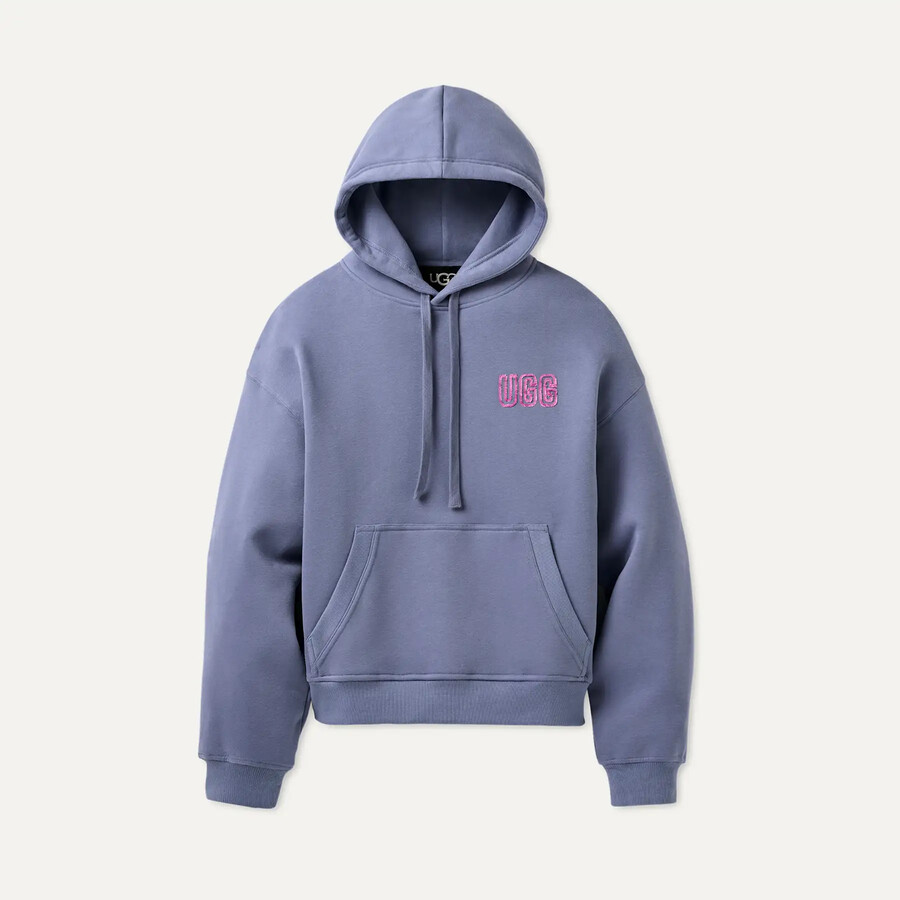 bluza z kapturem z logo ugg