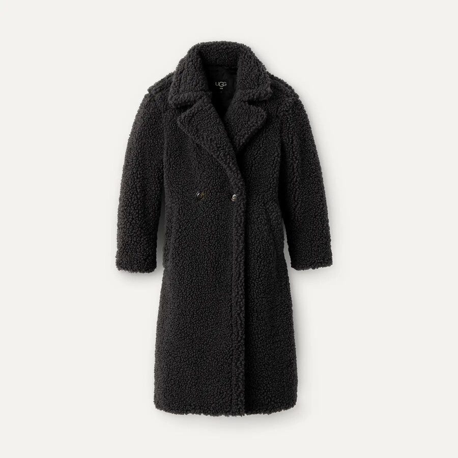 długi płaszcz gertrude teddy